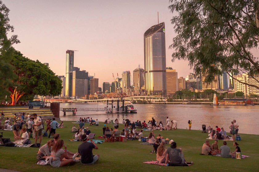 Brisbane-skyline brisbane skyline