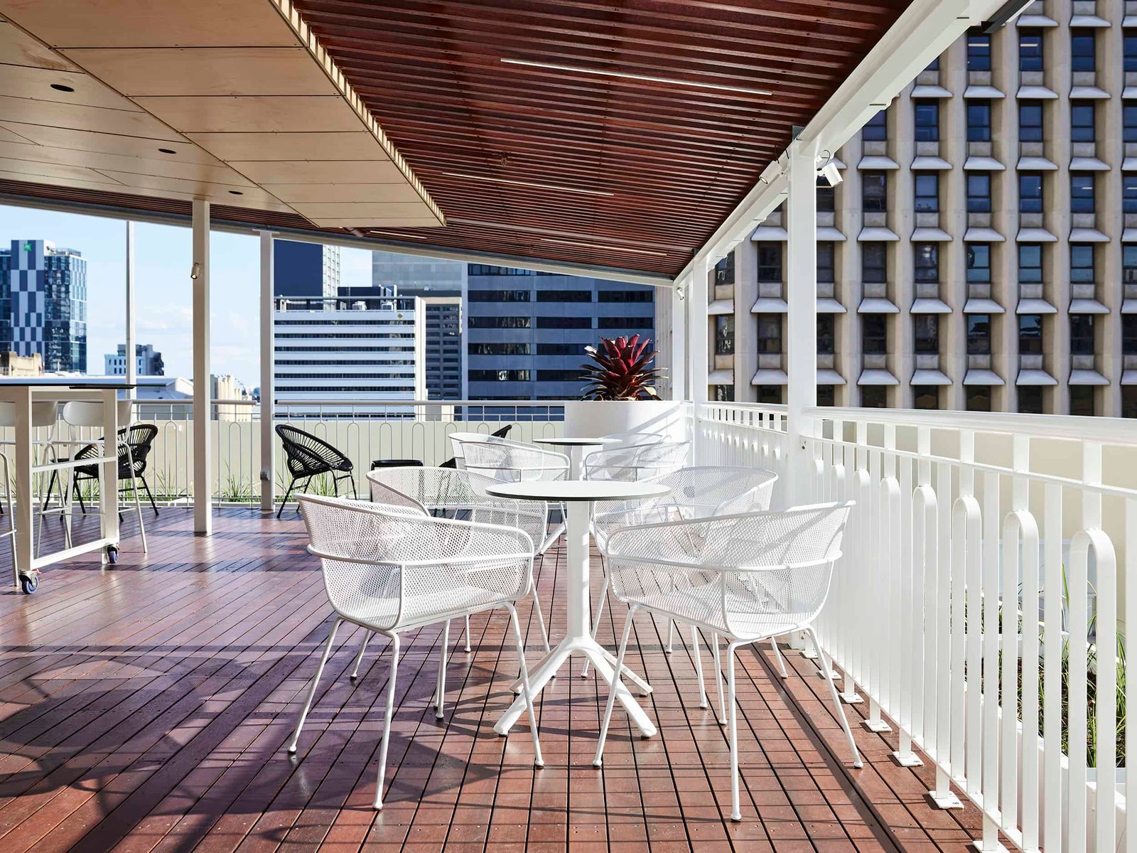 Rooftop Balcony 2 hilton little queen street melbourne